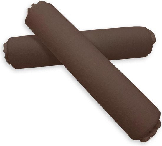 Badstof Knierol Rond Overtrek 66cm Chocoladebruin