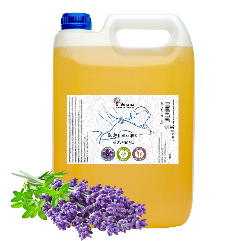 Verana 100% natuurlijke Massageolie Lavendel 5l